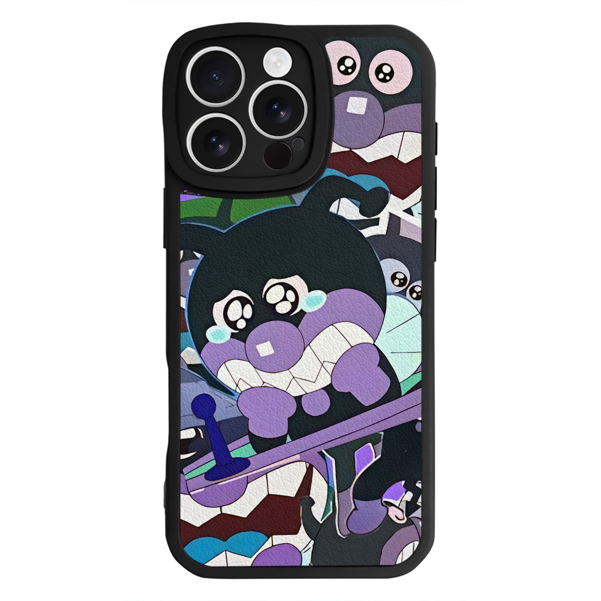 （画像用） アンパンマン Anpanman 【iPhone 16シリーズ対応】シリコンスマホケース（レザー調） 材質：シリコン